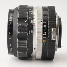 画像をギャラリービューアに読み込む, ニコン Nikon Nippon Kogaku 非Ai NIKKOR-O Auto 35mm F2
