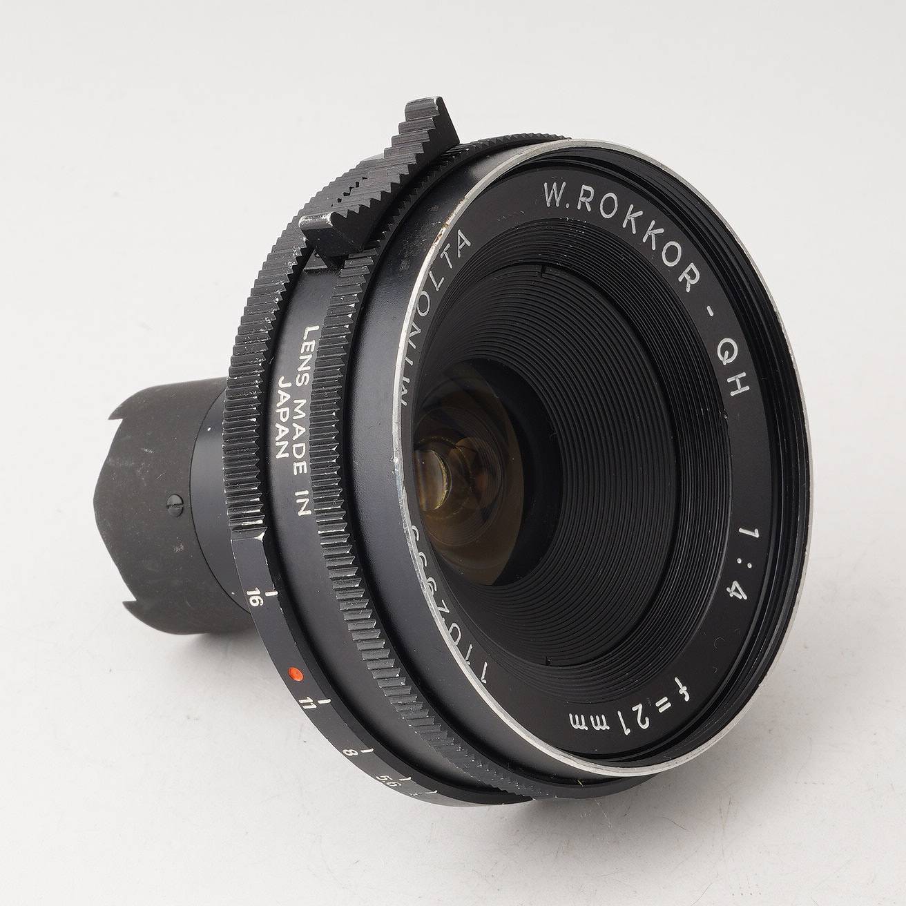 ミノルタ Minolta W.ROKKOR-QH 21mm F4 SRマウント – Natural Camera / ナチュラルカメラ