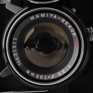 マミヤ Mamiya C330 Professional / MAMIYA-SEKOR DS 105mm F3.5 ブルードット