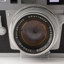 Load image into Gallery viewer, Konica IIIA / Konishiroku Hexanon 50mm f/1.8 (10228)
