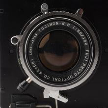 画像をギャラリービューアに読み込む, フジ Fuji Fujinon WS 150mm F5.6 距離計連動カム 付き
