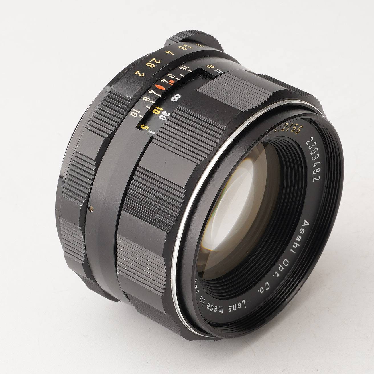 Asahi 旭光学 Super-Takumar 55mm F2 M42マウント-