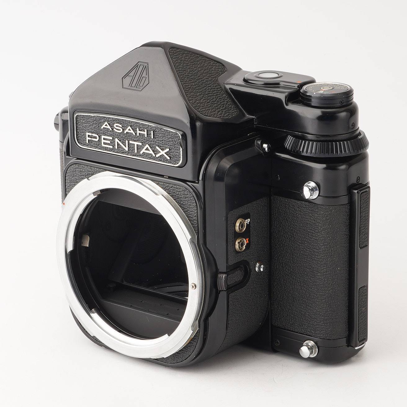 美品 PENTAX 6x7 バケペン TTLファインダー ミラーアップ ボディ 