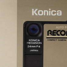 Load image into Gallery viewer, Konica AUTO FOCUS RECORDER / HEXANON 24mm f/4 (10327)
