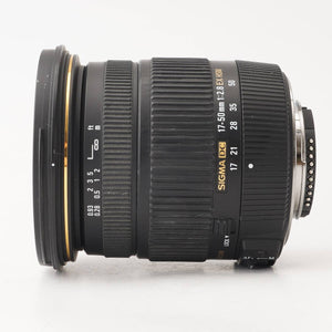 シグマ Sigma ZOOM 17-50mm F2.8 EX DC OS HSM Nikon用