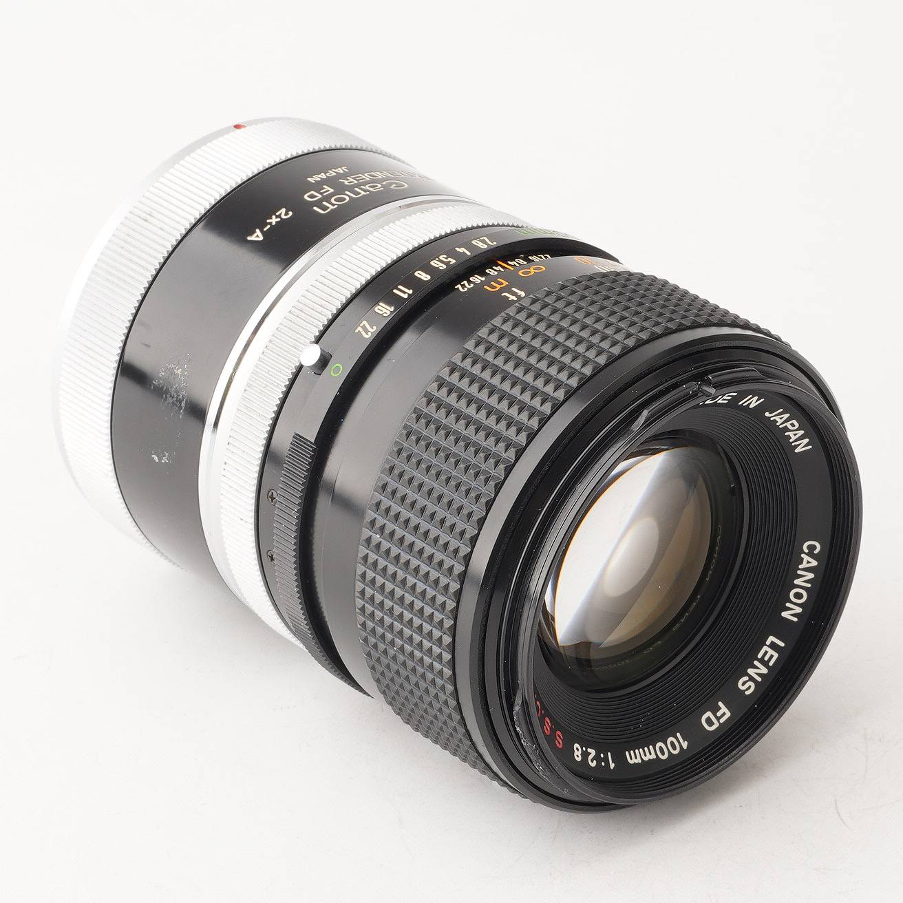 Canon キヤノン FD 100mm f2.8 - カメラ