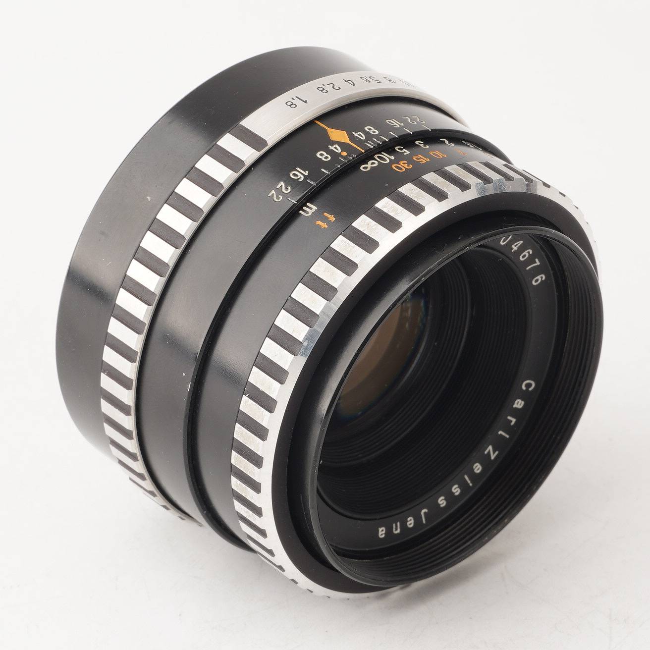 外観Carl Zeiss Jena Pancolar 50mm 1.8 M42ゼブラ - レンズ(単焦点)