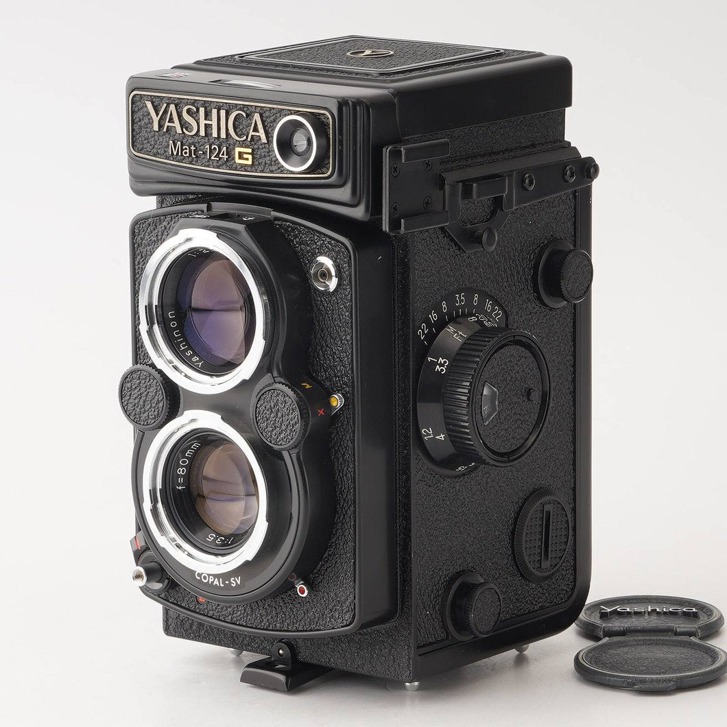 2眼レフフィルムカメラ Yashica Mat-124G 80mm/f 3.5 - フィルムカメラ