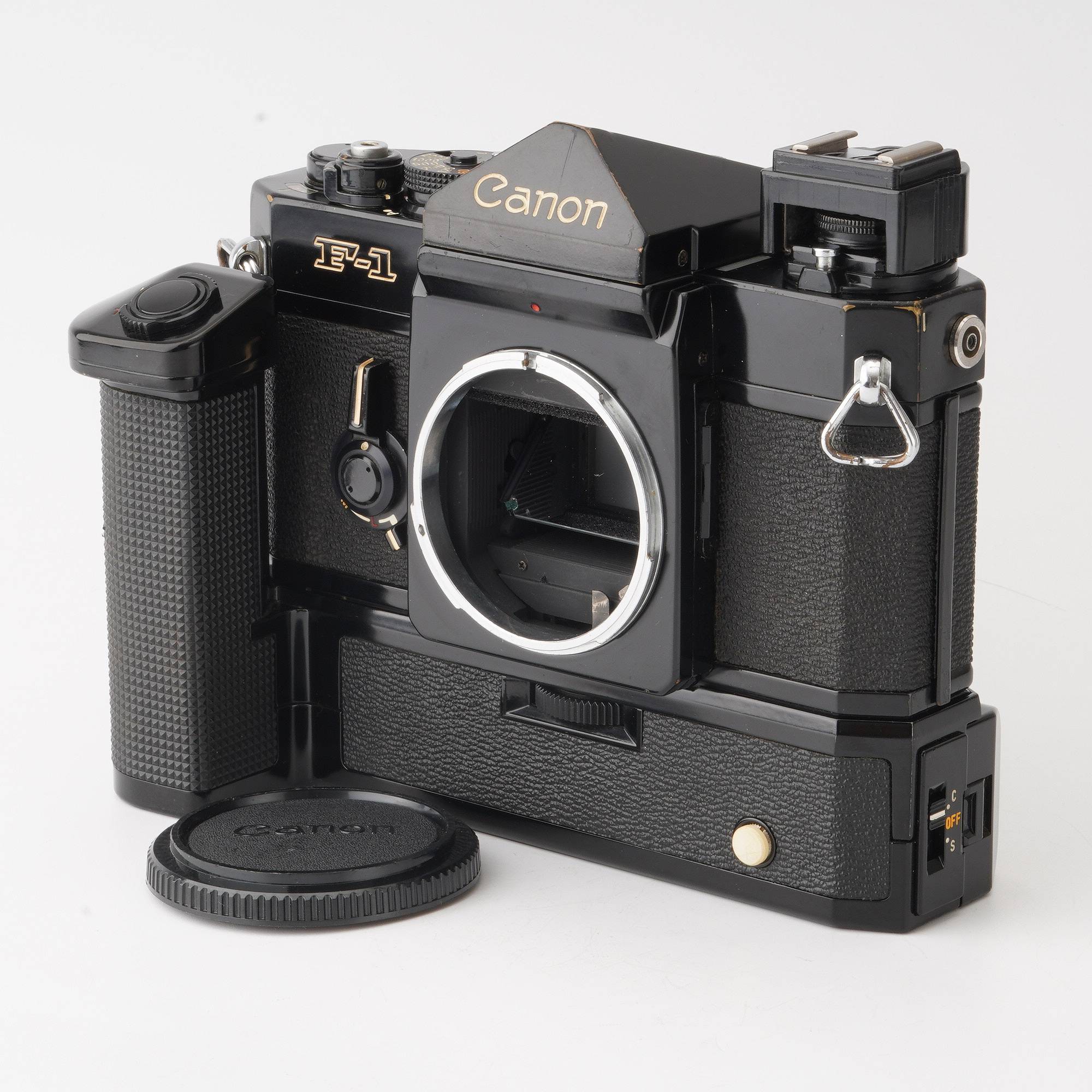 当店限定販売】 キヤノン Canon 旧F-1 用 ワインダーF フィルムカメラ